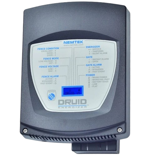 Electric fence energizer installation