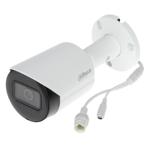 IP CCTV bullet camera installation